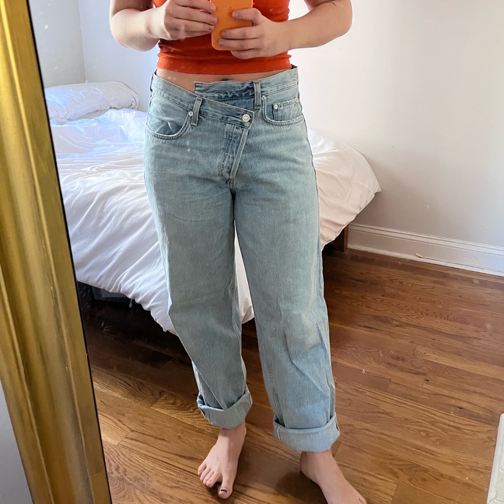 AGOLDE Criss Cross Upsized Jean